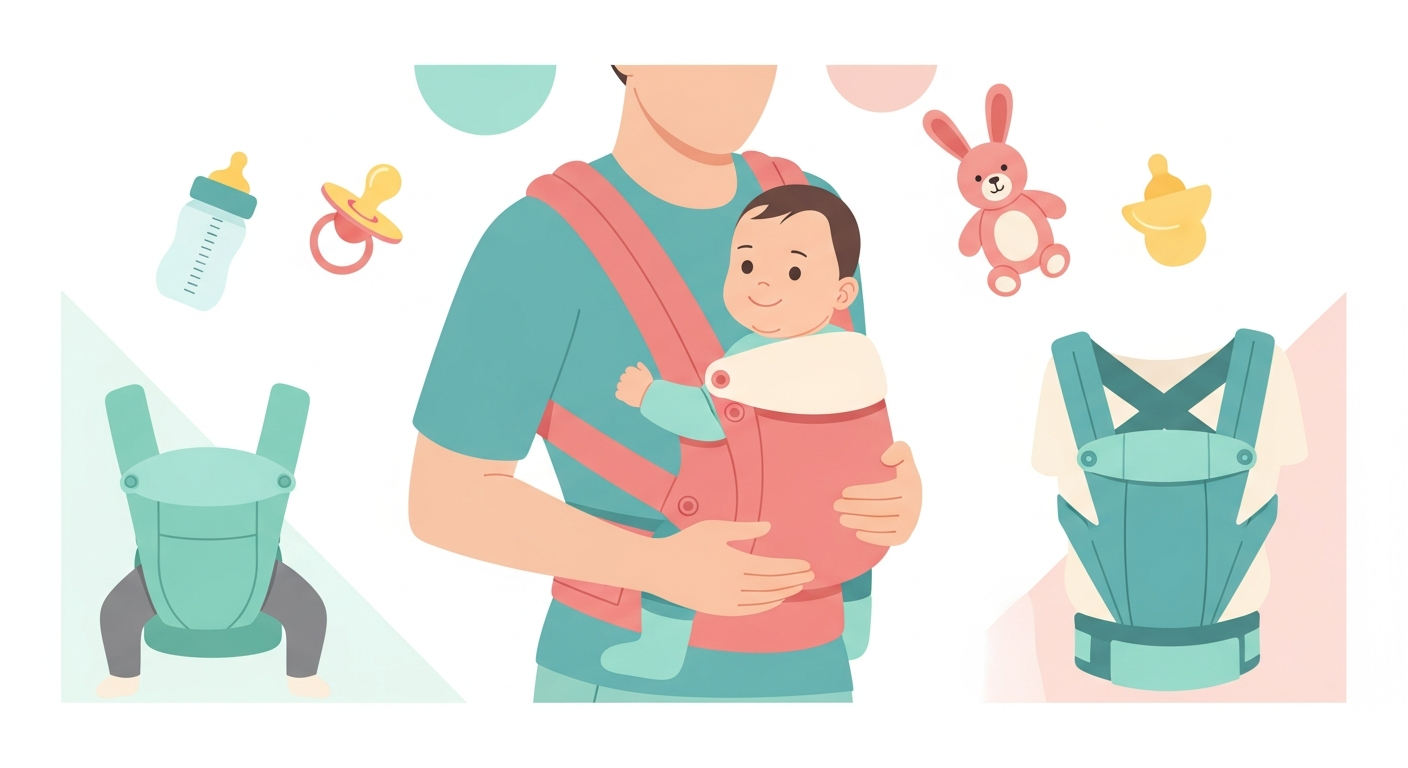 抱っこ紐おすすめ人気10選を比較｜新生児から使えるのイメージ画像