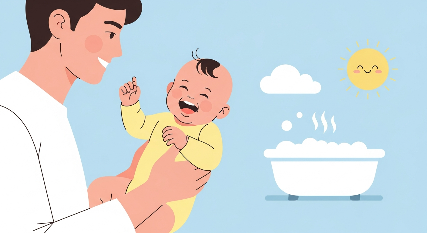 赤ちゃんの便秘を解消する方法7選｜原因と受診目安も解説のイメージ画像