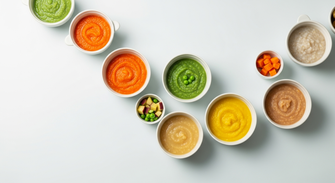 離乳食中期（7〜8ヶ月）おすすめレシピ10選｜進め方と量の目安のイメージ画像