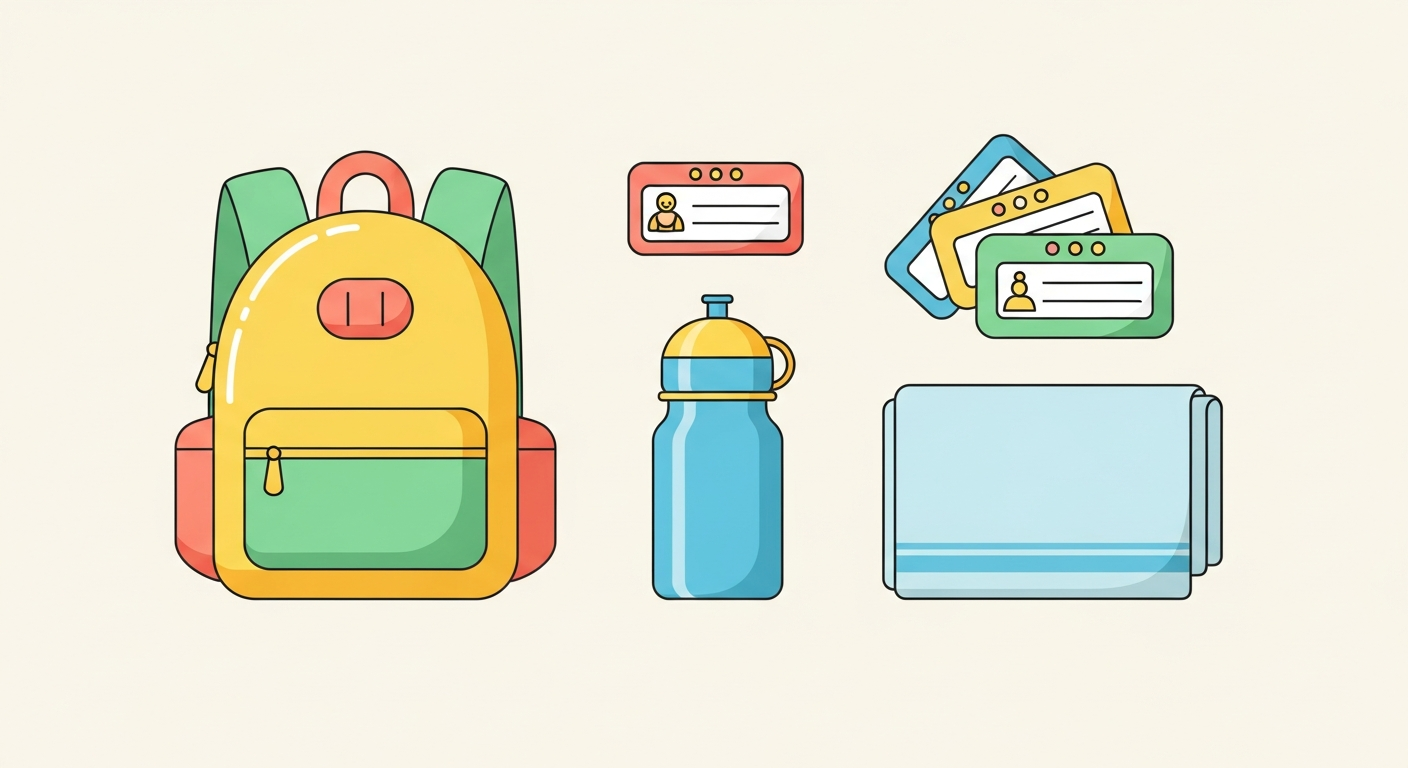 保育園入園準備リスト完全版｜年齢別の必要グッズと費用目安のイメージ画像