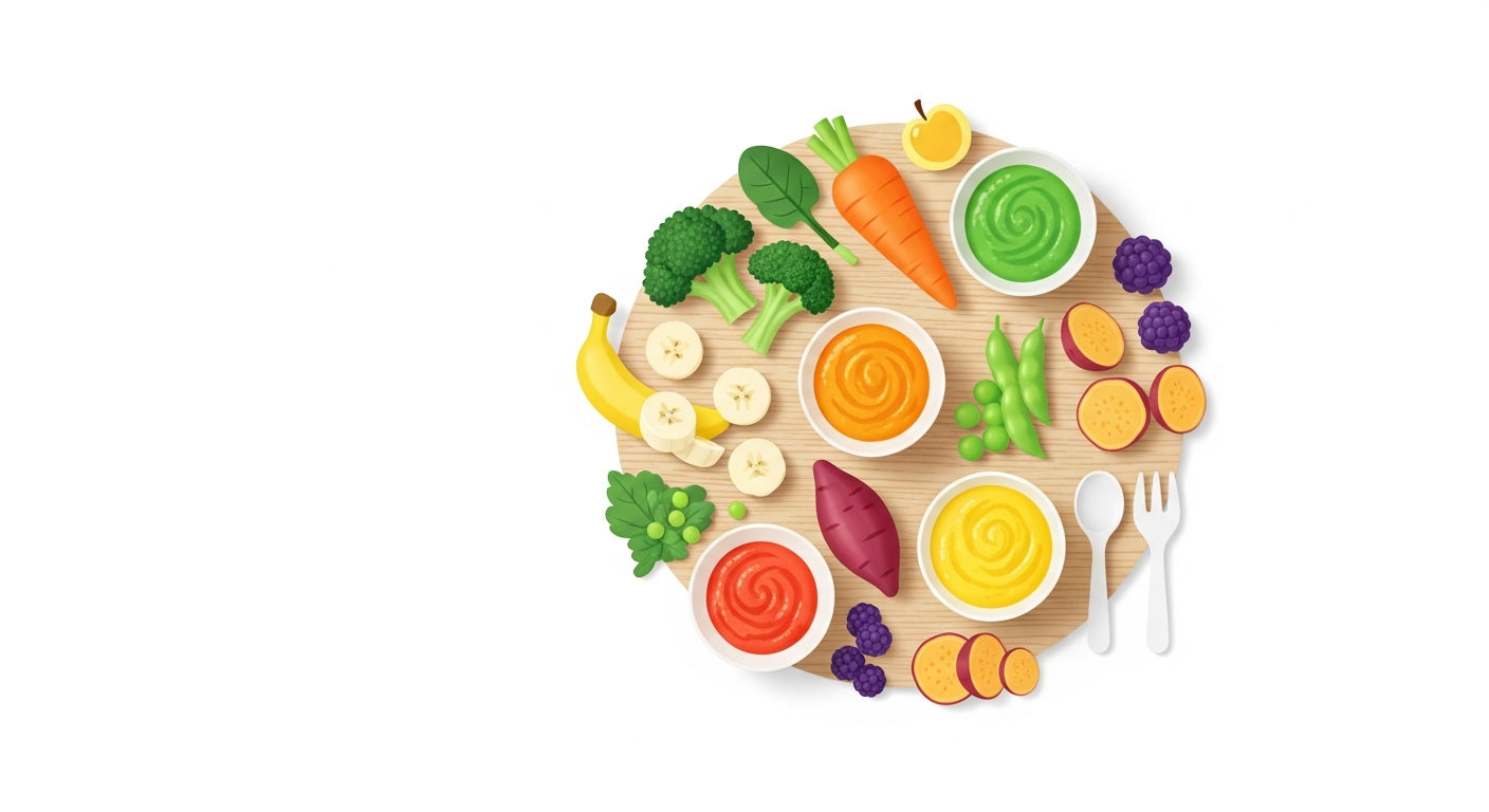 離乳食後期（9〜11ヶ月）簡単レシピ10選｜栄養満点の献立のイメージ画像